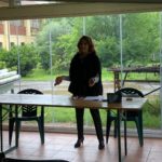 Rossella Collina, Presidente di Anffas Milano Onlus, in un momento dell'Assemblea